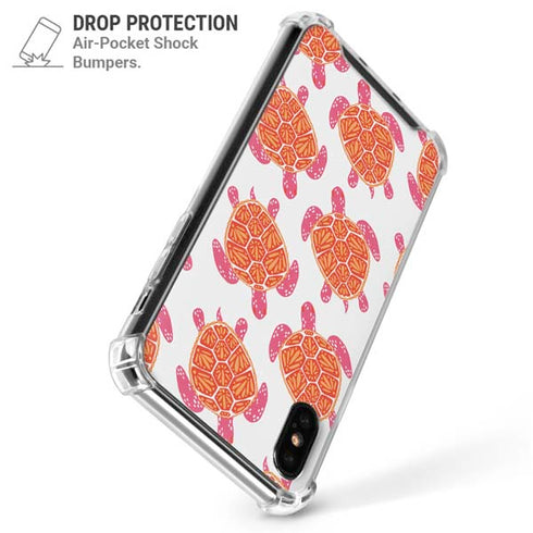 Sea Turtles by Cat Coq iPhone X/XS Clear Case