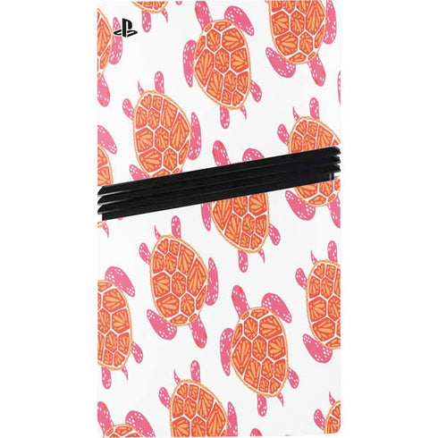 Sea Turtles by Cat Coq PS5 Pro Disk Console Skin