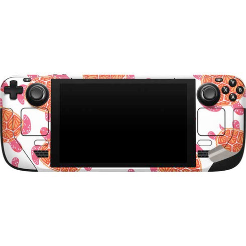 Cat Coq Sea Turtles Steam Deck Handheld Gaming Computer Skin
