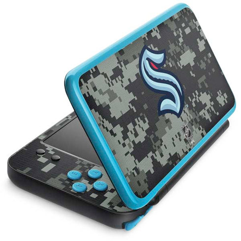 NHL Seattle Kraken Camo Nintendo Skins