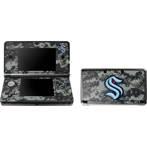 NHL Seattle Kraken Camo Nintendo Skins