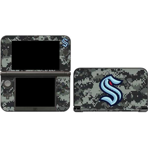 NHL Seattle Kraken Camo Nintendo Skins