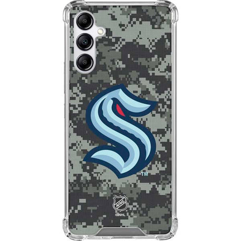 NHL Seattle Kraken Camo Gabb Phone 4 Clear Case
