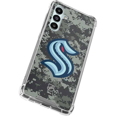 NHL Seattle Kraken Camo Galaxy A16 5G Clear Case