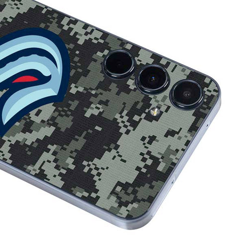 NHL Seattle Kraken Camo Galaxy A55 5G Skin