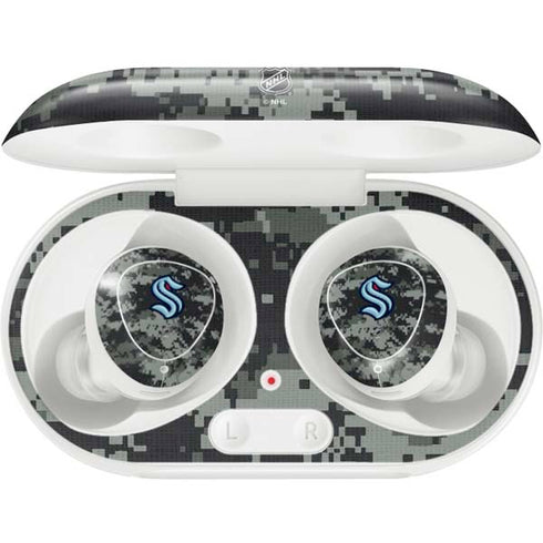 NHL Seattle Kraken Camo Galaxy Buds Plus Skin