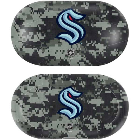 NHL Seattle Kraken Camo Galaxy Buds Plus Skin