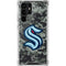 NHL Seattle Kraken Camo Galaxy S22 Ultra Clear Case