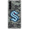 NHL Seattle Kraken Camo Galaxy S24 FE Clear Case
