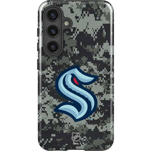 NHL Seattle Kraken Camo Galaxy S25 Impact Case