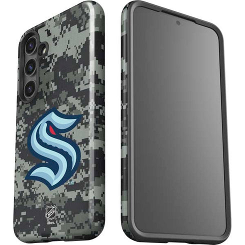 NHL Seattle Kraken Camo Galaxy S25 Impact Case