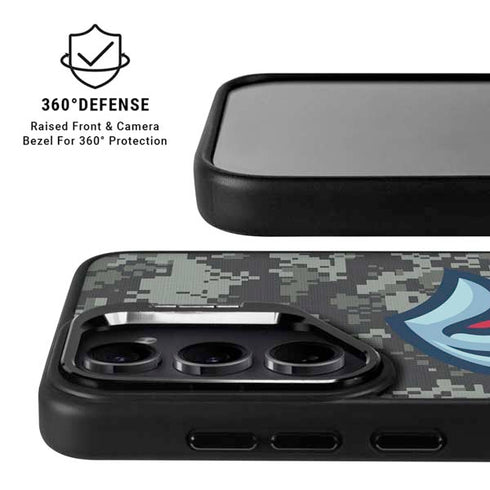NHL Seattle Kraken Camo Galaxy S24 Kickstand Case