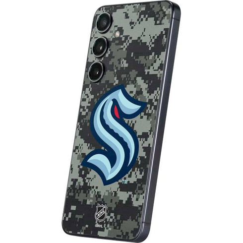 NHL Seattle Kraken Camo Galaxy S25 Plus Skin