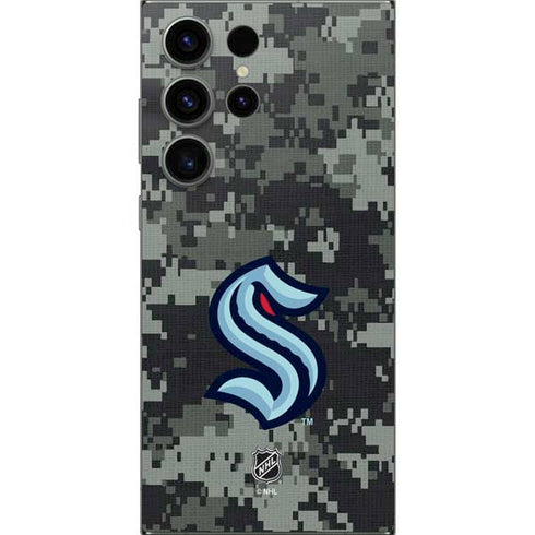 NHL Seattle Kraken Camo Galaxy S24 Ultra Skin