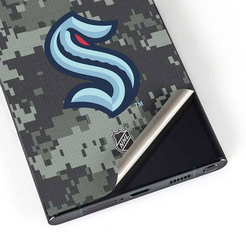 NHL Seattle Kraken Camo Galaxy S24 Ultra Skin