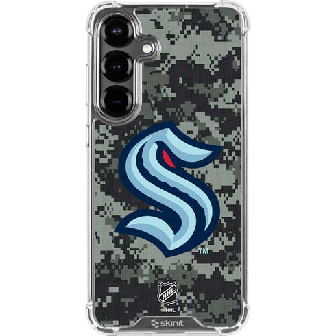 NHL Seattle Kraken Camo Galaxy S26 Plus Clear Case