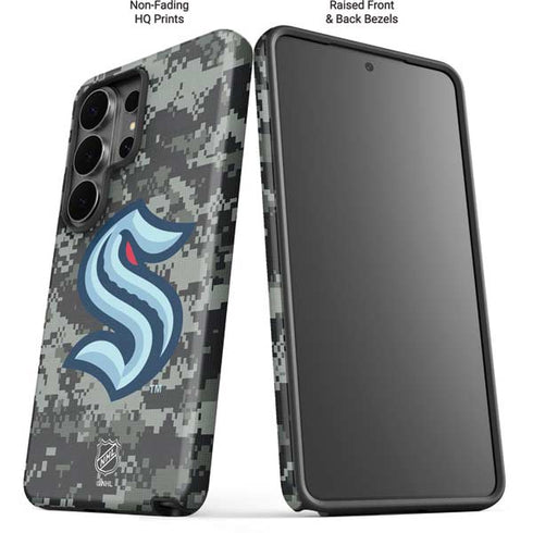 NHL Seattle Kraken Camo Galaxy S26 Ultra Impact Case