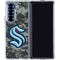 NHL Seattle Kraken Camo Galaxy Z Fold6 Clear Case