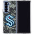 NHL Seattle Kraken Camo Galaxy Z Fold6 Clear Case