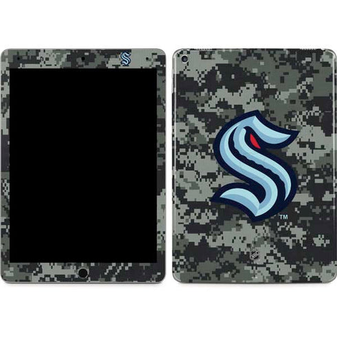 NHL Seattle Kraken Camo iPad Skins