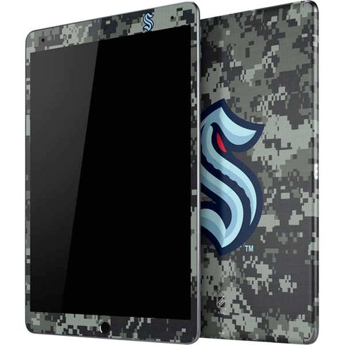 NHL Seattle Kraken Camo iPad Skins