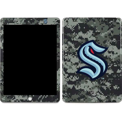 NHL Seattle Kraken Camo Apple iPad Skin