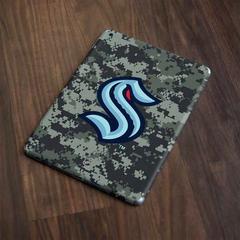 NHL Seattle Kraken Camo Apple iPad Skin