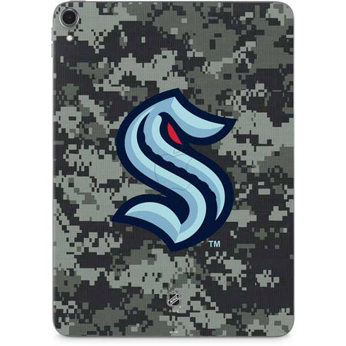 NHL Seattle Kraken Camo Apple iPad Pro Skin