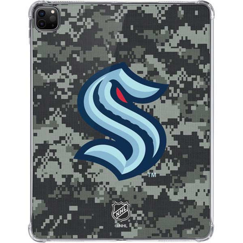 NHL Seattle Kraken Camo iPad Pro 11in (2024) Clear Case
