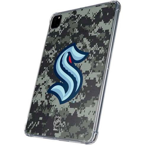 NHL Seattle Kraken Camo iPad Pro 11in (2024) Clear Case