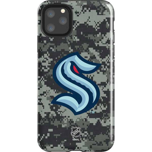 NHL Seattle Kraken Camo iPhone Cases