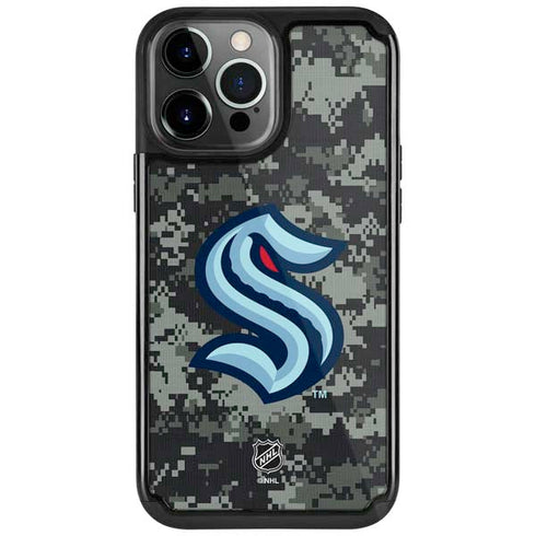 NHL Seattle Kraken Camo iPhone Cases
