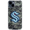 NHL Seattle Kraken Camo iPhone 15 Clear Case