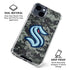 NHL Seattle Kraken Camo iPhone 15 Clear Case