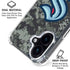 NHL Seattle Kraken Camo iPhone 16 Clear Case