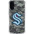 NHL Seattle Kraken Camo iPhone 16 Plus Clear Case