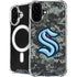 NHL Seattle Kraken Camo iPhone 16 Plus MagSafe Case