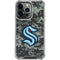 NHL Seattle Kraken Camo iPhone 16 Pro Clear Case