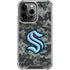 NHL Seattle Kraken Camo iPhone 16 Pro Clear Case