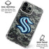 NHL Seattle Kraken Camo iPhone 16 Pro Clear Case