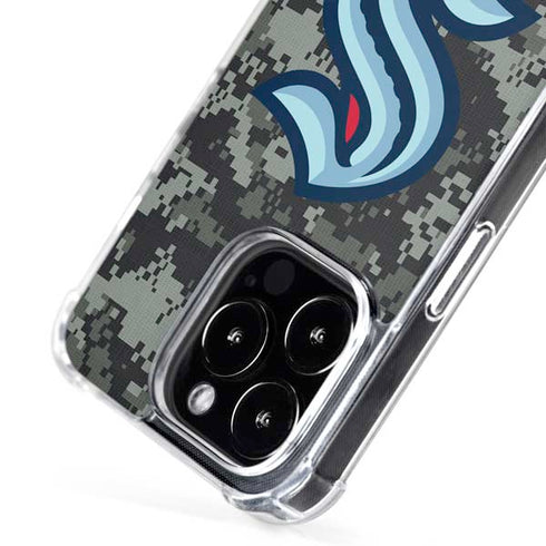 NHL Seattle Kraken Camo iPhone 16 Pro MagSafe Case