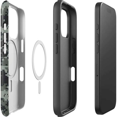 NHL Seattle Kraken Camo iPhone 16 Pro Magsafe Impact Case