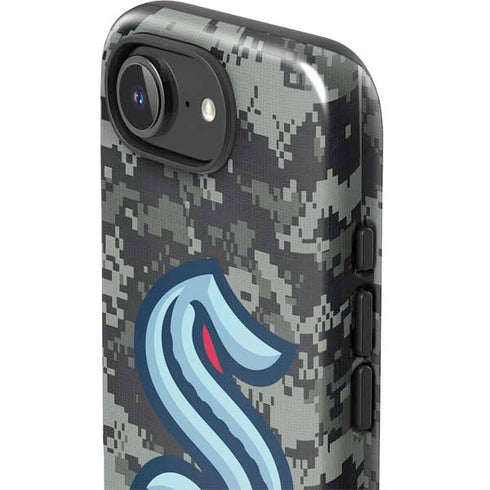 NHL Seattle Kraken Camo iPhone 16e Impact Case