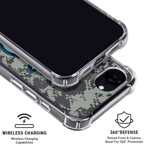 NHL Seattle Kraken Camo iPhone 16e MagSafe Case