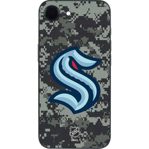 NHL Seattle Kraken Camo iPhone 16e Skin