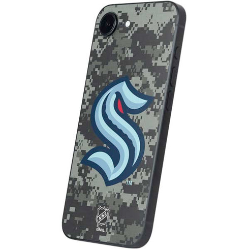 NHL Seattle Kraken Camo iPhone 16e Skin