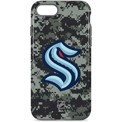 NHL Seattle Kraken Camo iPhone Cases