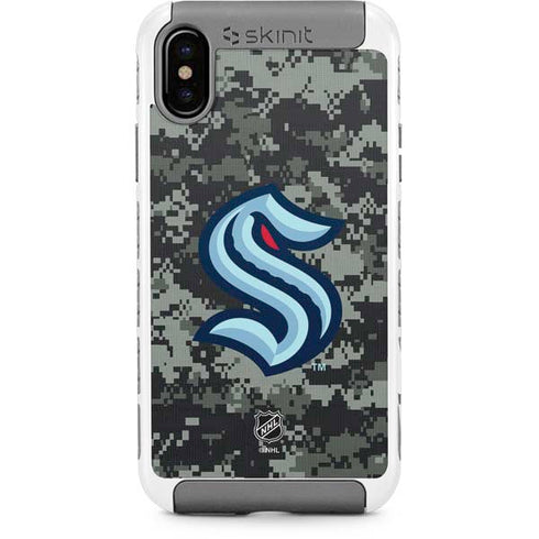 NHL Seattle Kraken Camo iPhone Cases