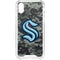 NHL Seattle Kraken Camo iPhone XS Clear Case