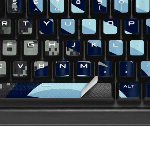 NHL Seattle Kraken Camo K95 RGB PLATINUM Mechanical Gaming Keyboard Skin